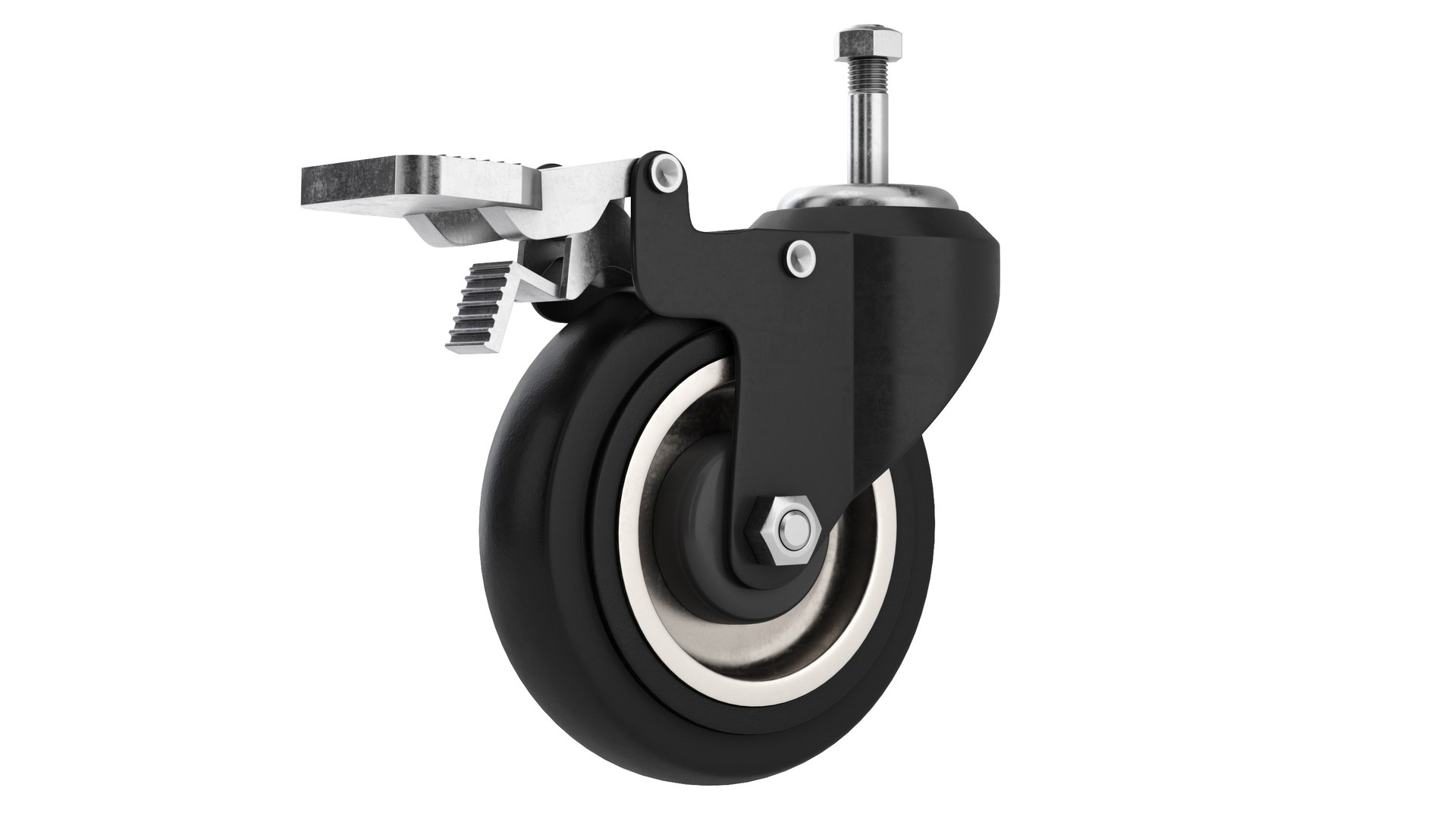 3D Caster Wheel model https://p.turbosquid.com/ts-thumb/OR/LIQGNE/UB/wheel0020/jpg/1706773583/1920x1080/fit_q87/2a2f2039af4fef673643ab7b48b5fa69bf575c24/wheel0020.jpg