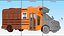 3d small school bus model