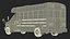 3d small school bus model