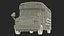 3d small school bus model