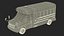 3d small school bus model