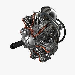 cylinder radial craft model