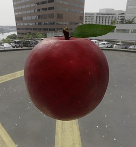 apple red 3D model