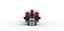 Pulling tractor with 5 engines V8 Scale 1 to 25