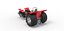 Pulling tractor with 5 engines V8 Scale 1 to 25