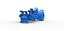 Pulling tractor with 5 engines V8 Scale 1 to 25