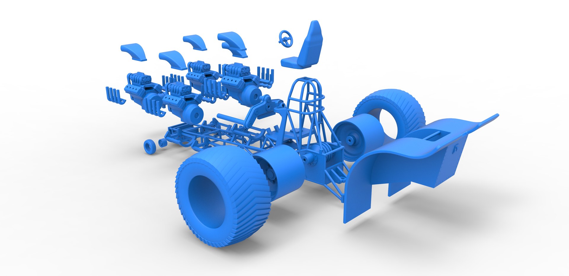 3D Diecast Pulling tractor with 5 engines V8 Scale 1 to 25 https://p.turbosquid.com/ts-thumb/OR/QnfJbB/oB/69/jpg/1655110259/1920x1080/fit_q87/a4849fd88464b613f5931def35ea3c0c7d61d264/69.jpg