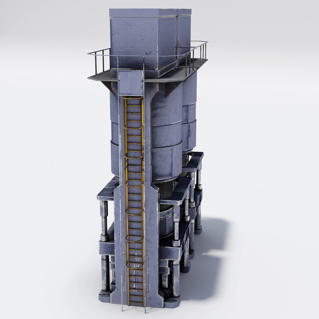 3D Industrial Hydraulic Press Machine model - TurboSquid 1747051