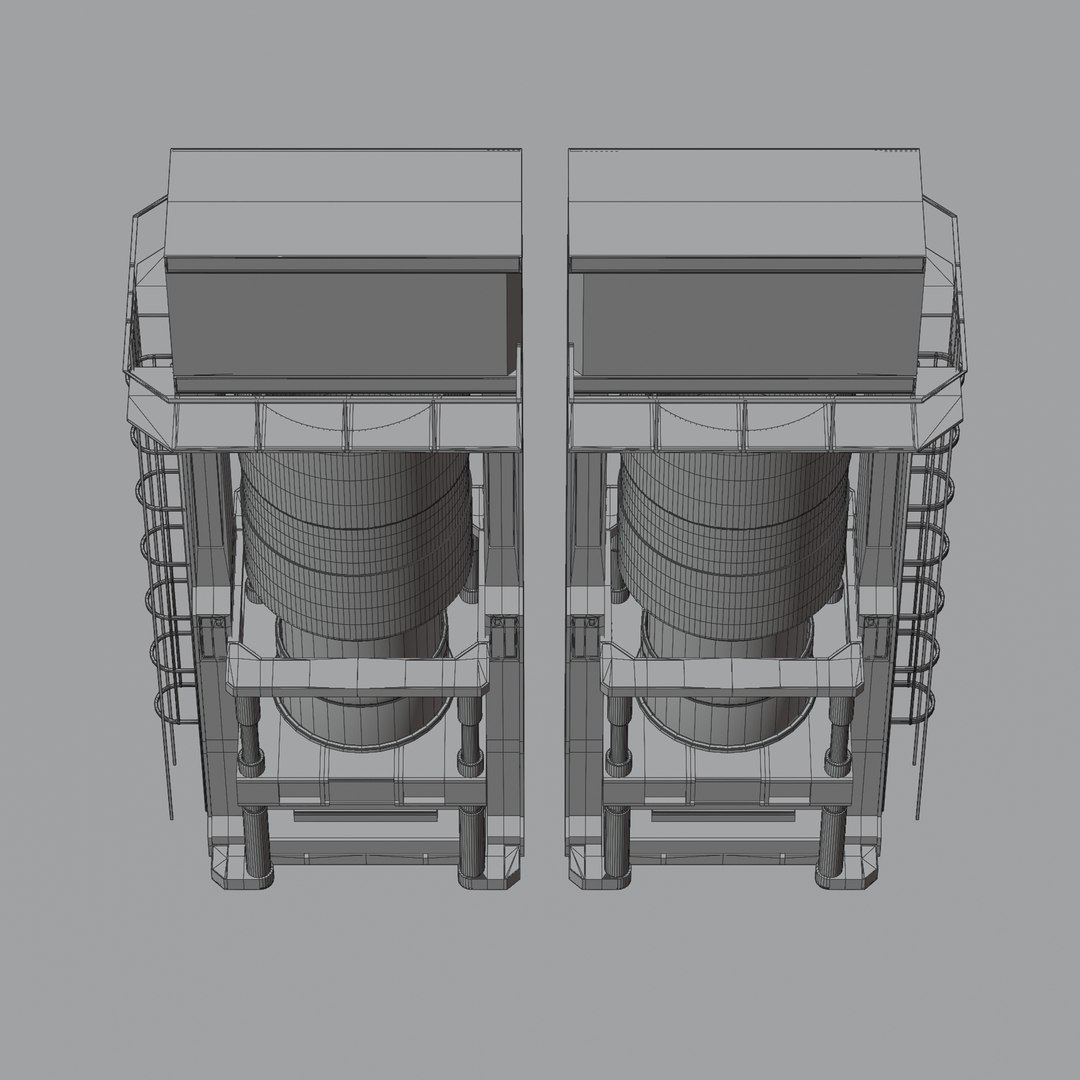 3D Industrial Hydraulic Press Machine model - TurboSquid 1747051
