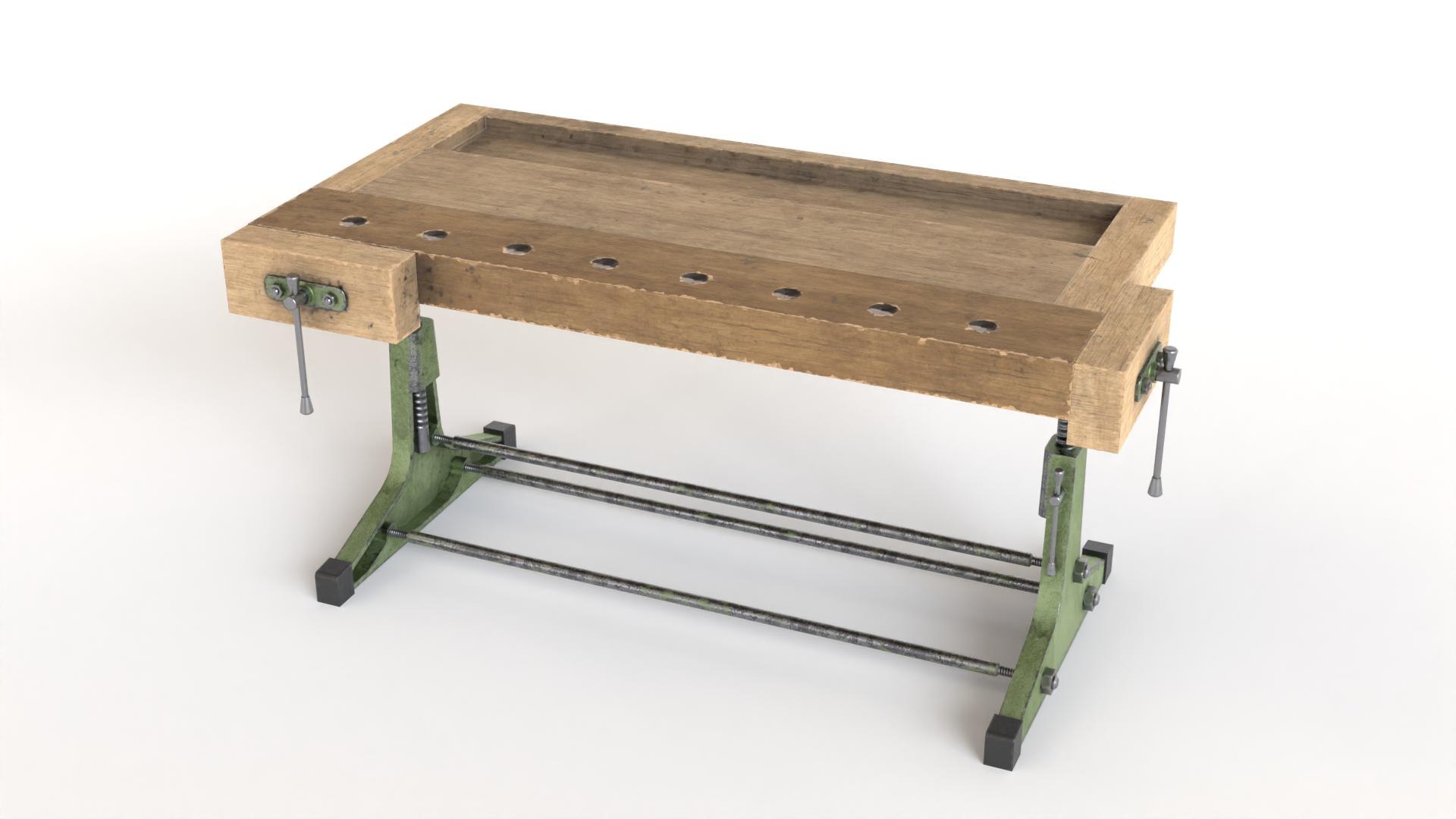 Workbench 3D model - TurboSquid 2144460
