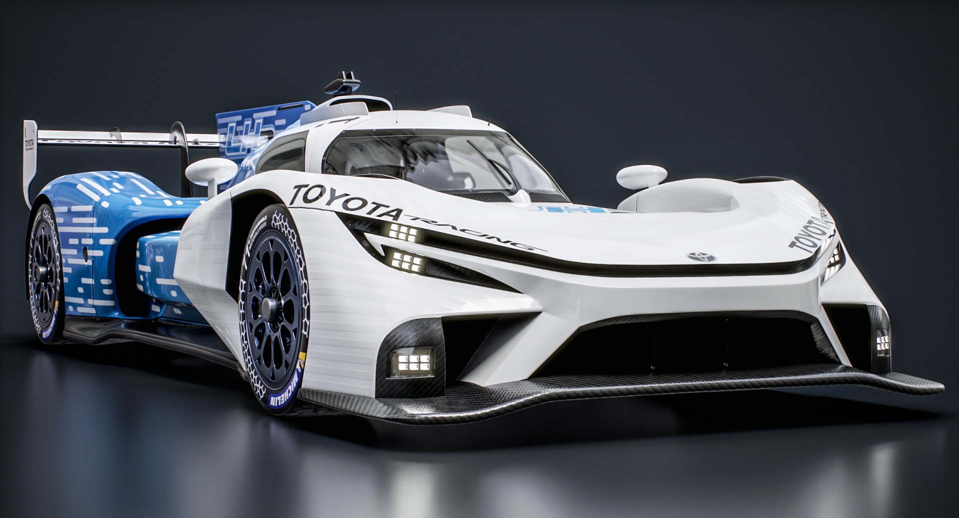 Toyota TR LH2 Hydrogen 2026 WEC H2 Hypercar 3D model https://p.turbosquid.com/ts-thumb/OR/V72ghL/Lr/screenshot_012/jpg/1783535586/1920x1080/fit_q87/bb40bcd689b580e346c980db459af4cfc2736bc0/screenshot_012.jpg