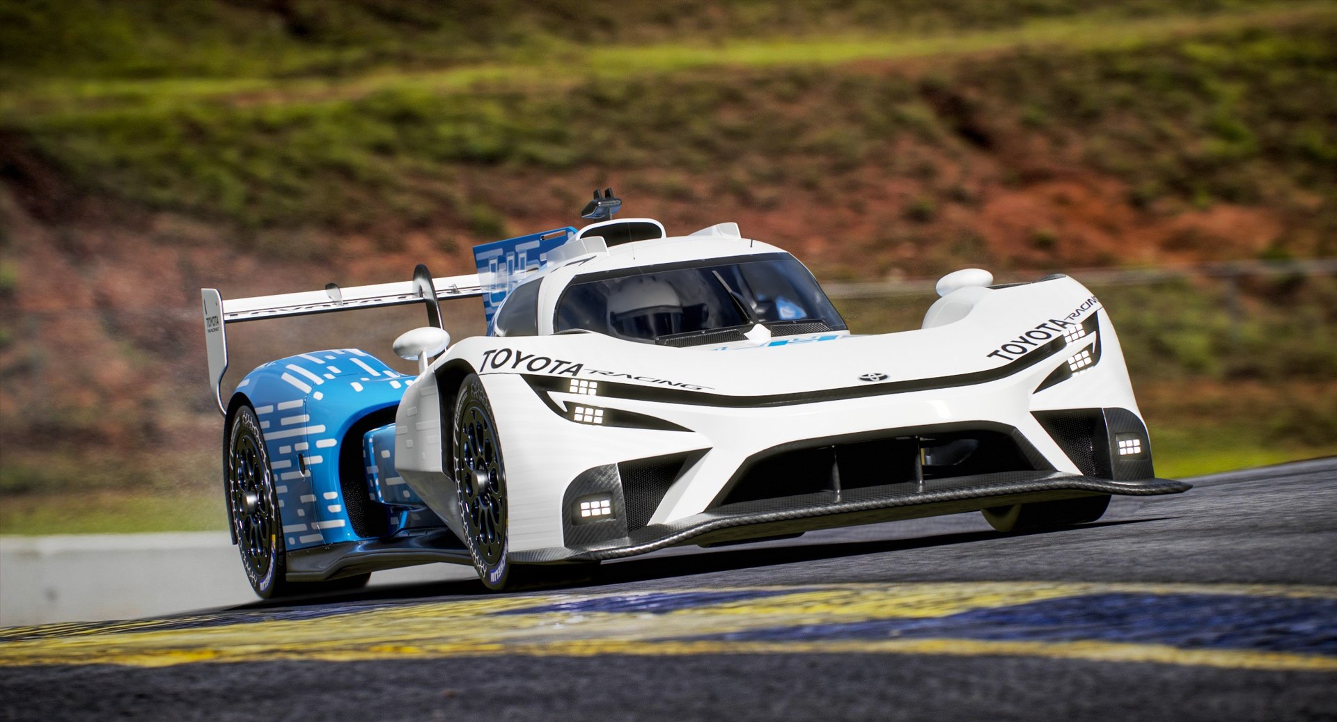 Toyota TR LH2 Hydrogen 2026 WEC H2 Hypercar 3D model https://p.turbosquid.com/ts-thumb/OR/V72ghL/Ny/screenshot_camera02/jpg/1789729272/1920x1080/fit_q87/747c9ffbbc2074872c46c3ed9f49d5a63f570216/screenshot_camera02.jpg