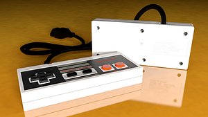 3D Controler NES 8 bits model