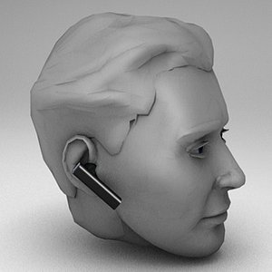 apple head 3d model