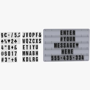 Title Lightbox Board  V2