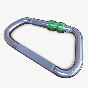 3D realistic carabiner