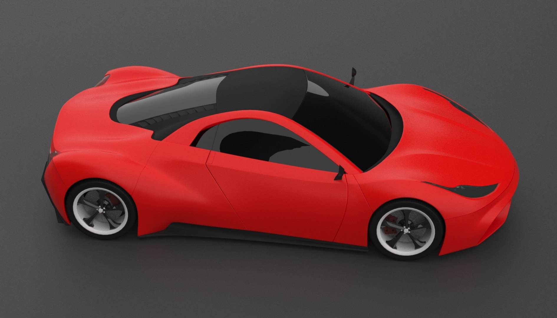 3D Model Project Supercar Idest - TurboSquid 1245988