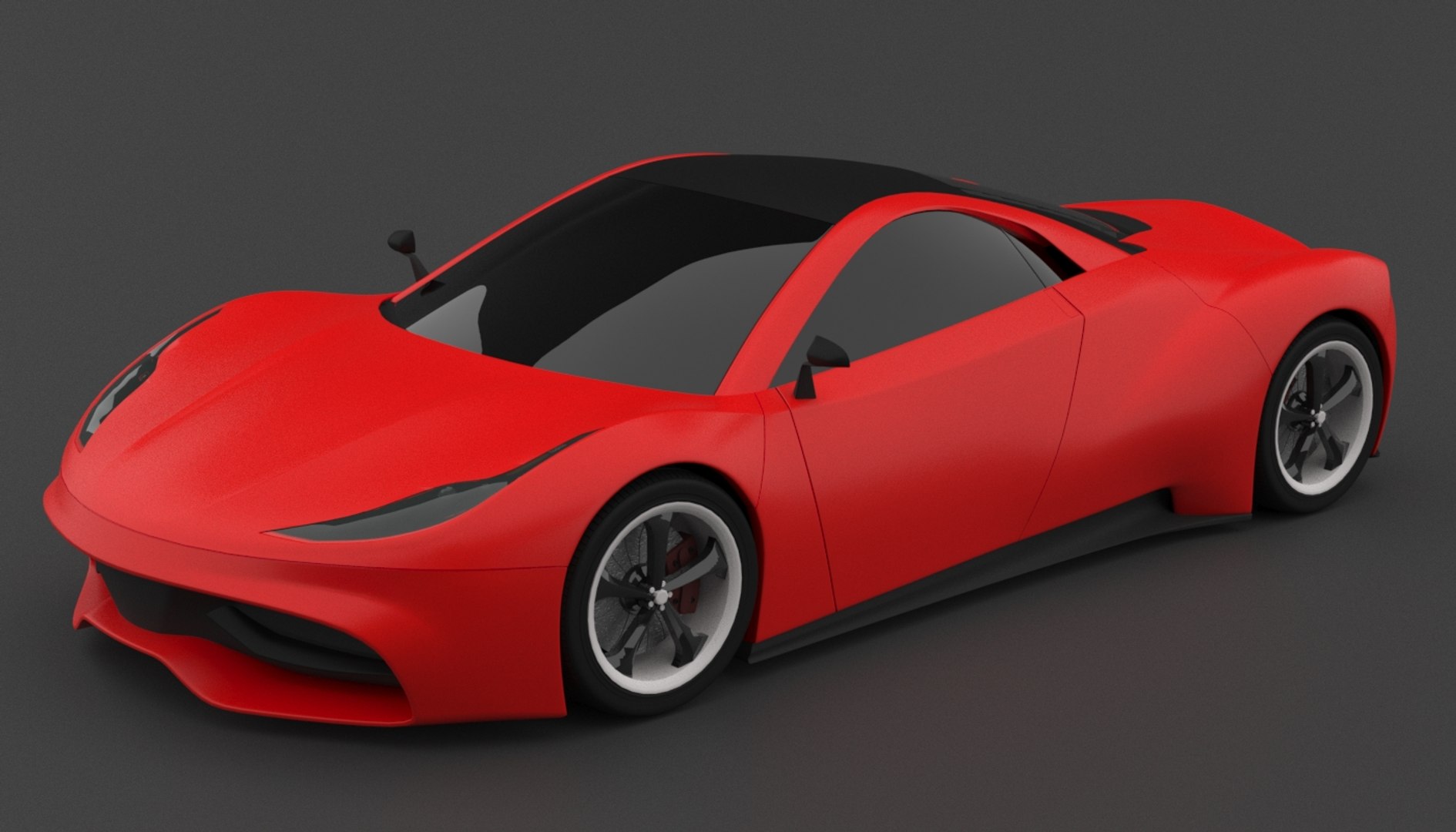 3D Model Project Supercar Idest - TurboSquid 1245988