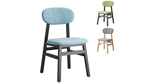 3D Brick 223 Chair model