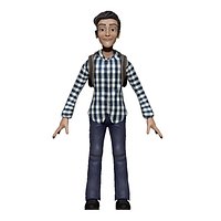 Male Cartoon Character Mode