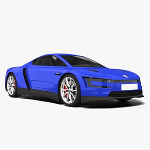 Volkswagen XL 3D model