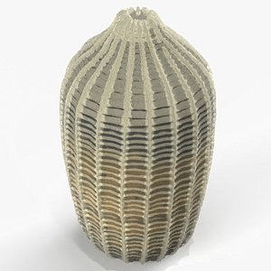 3D Monarch Butterfly Egg in Final Stage of Maturation