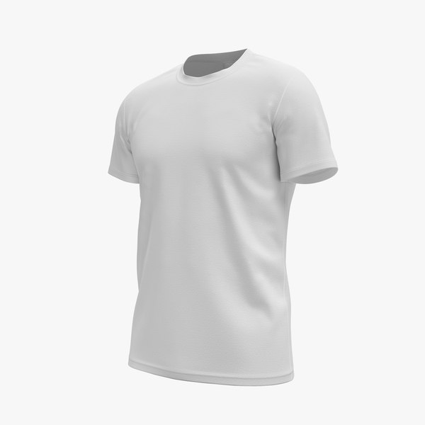 3D Realistic Worn T-shirt Male Body Shape model - TurboSquid 1781901