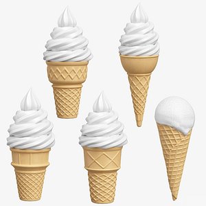 3D model Ice Cream Collection