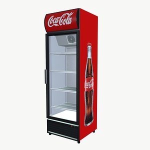 3D Coco Cola fridge