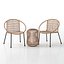 Rattan Table with Chairs