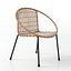 Rattan Table with Chairs