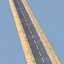 砂漠の道 - モデルと高解像度テクスチャ