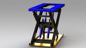 3ds max scissor lift