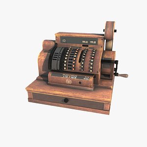 Old style cash register