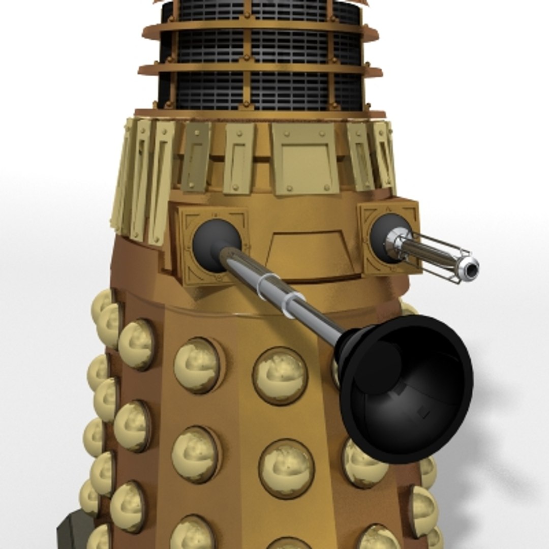 Doctor Dalek New Series 3d Model