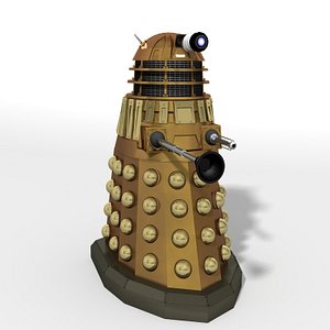 doctor dalek new series 3d model