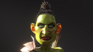 3D model Female Goblin