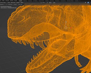 3D model Tyrannosaurus rex