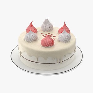 Cream Cake 3D model