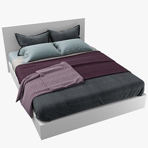 bed cover blanket 3d max