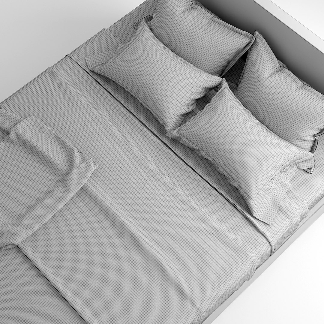 Bed Cover Blanket 3d Max