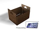 3d wooden bin