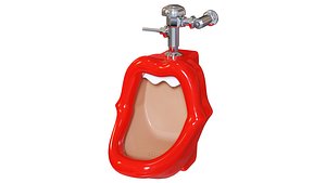 Urinal mouth model