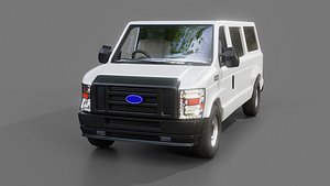 Generic Passanger Van 3D model