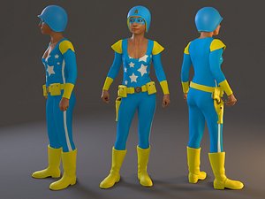 3D female cosplay bcc 2130