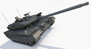 leopard 2a7 3D model