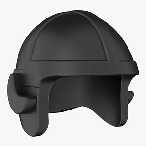Lego barbarian helmet matchable 3D model