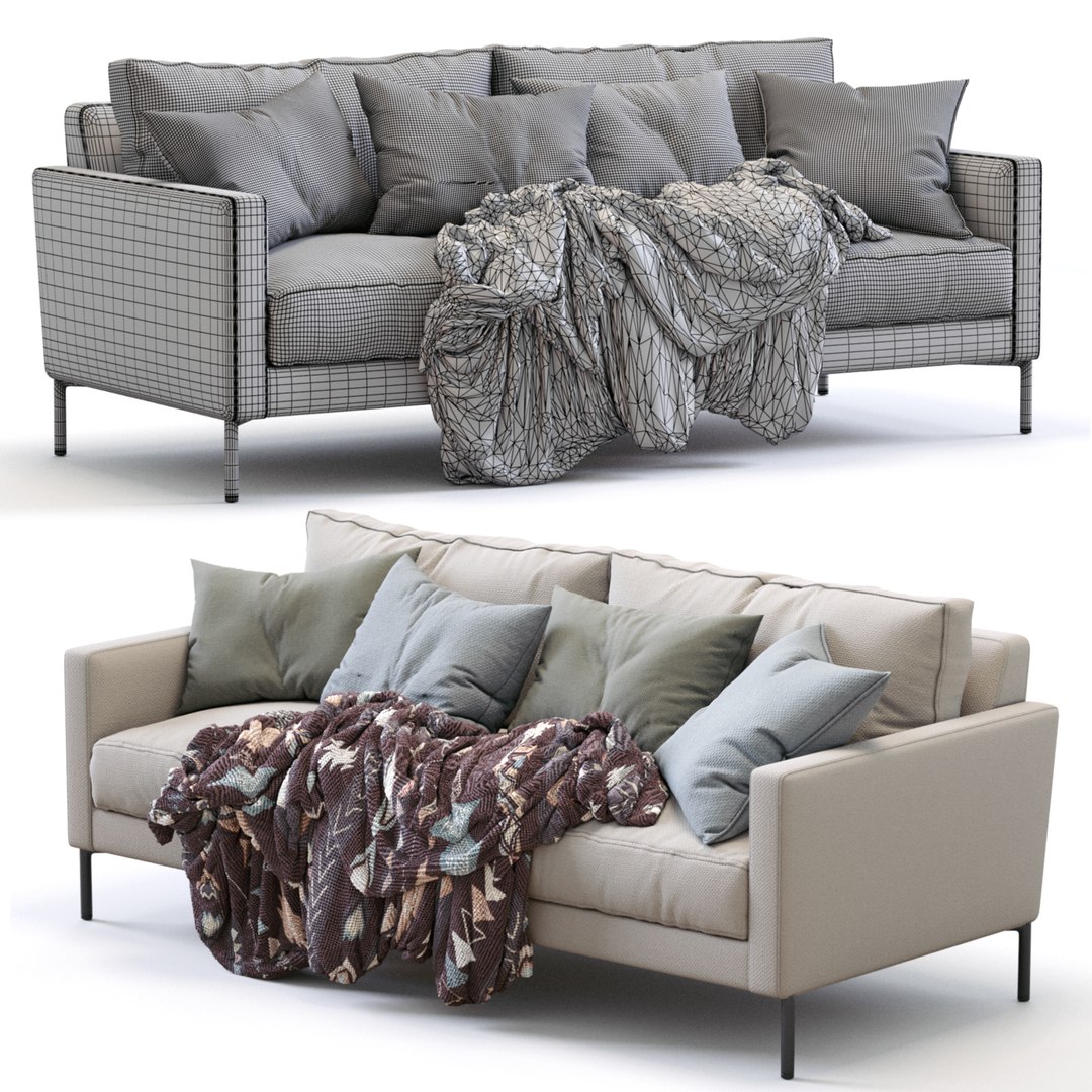 Interface Sofa LUCA 3D - TurboSquid 1898182
