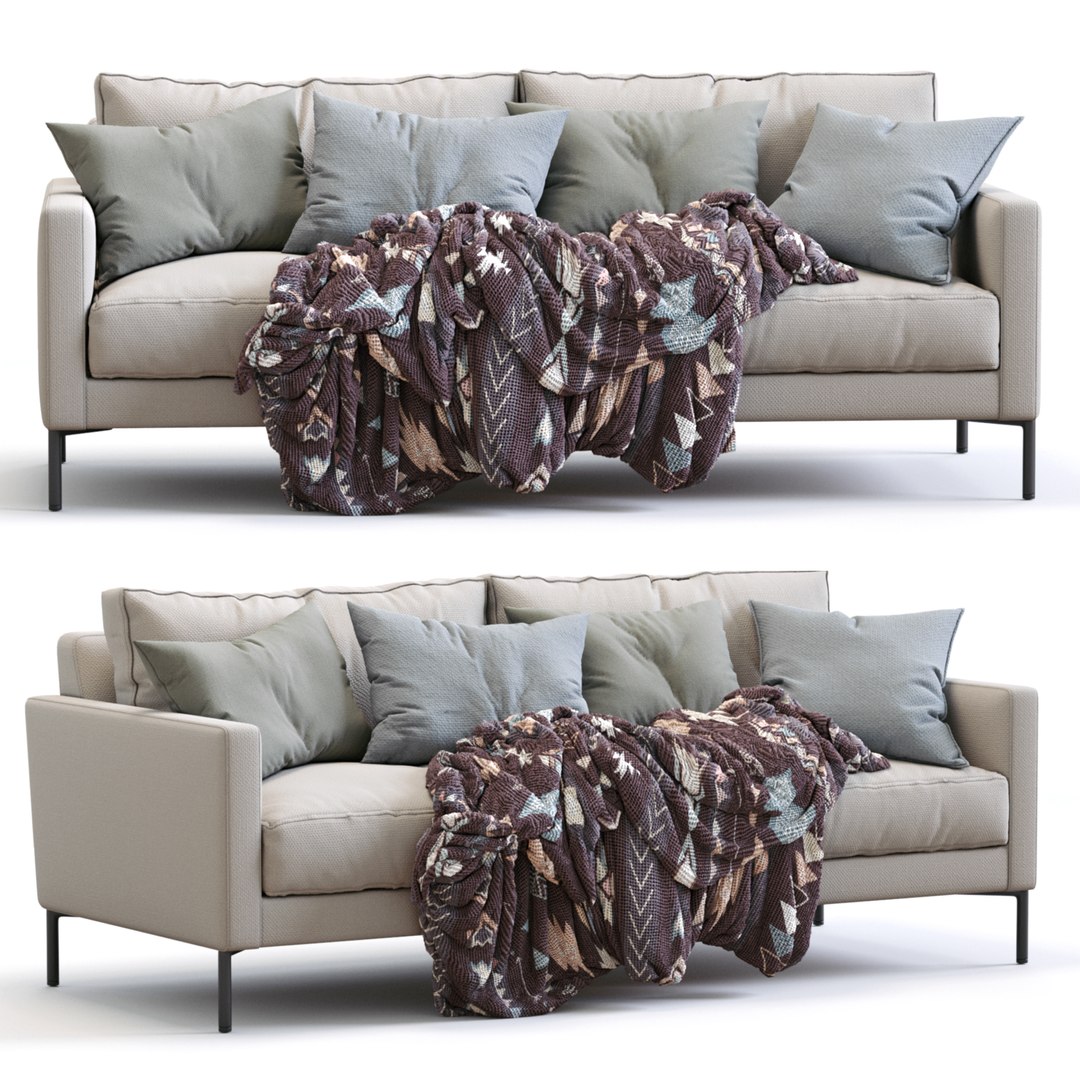 Interface Sofa LUCA 3D - TurboSquid 1898182