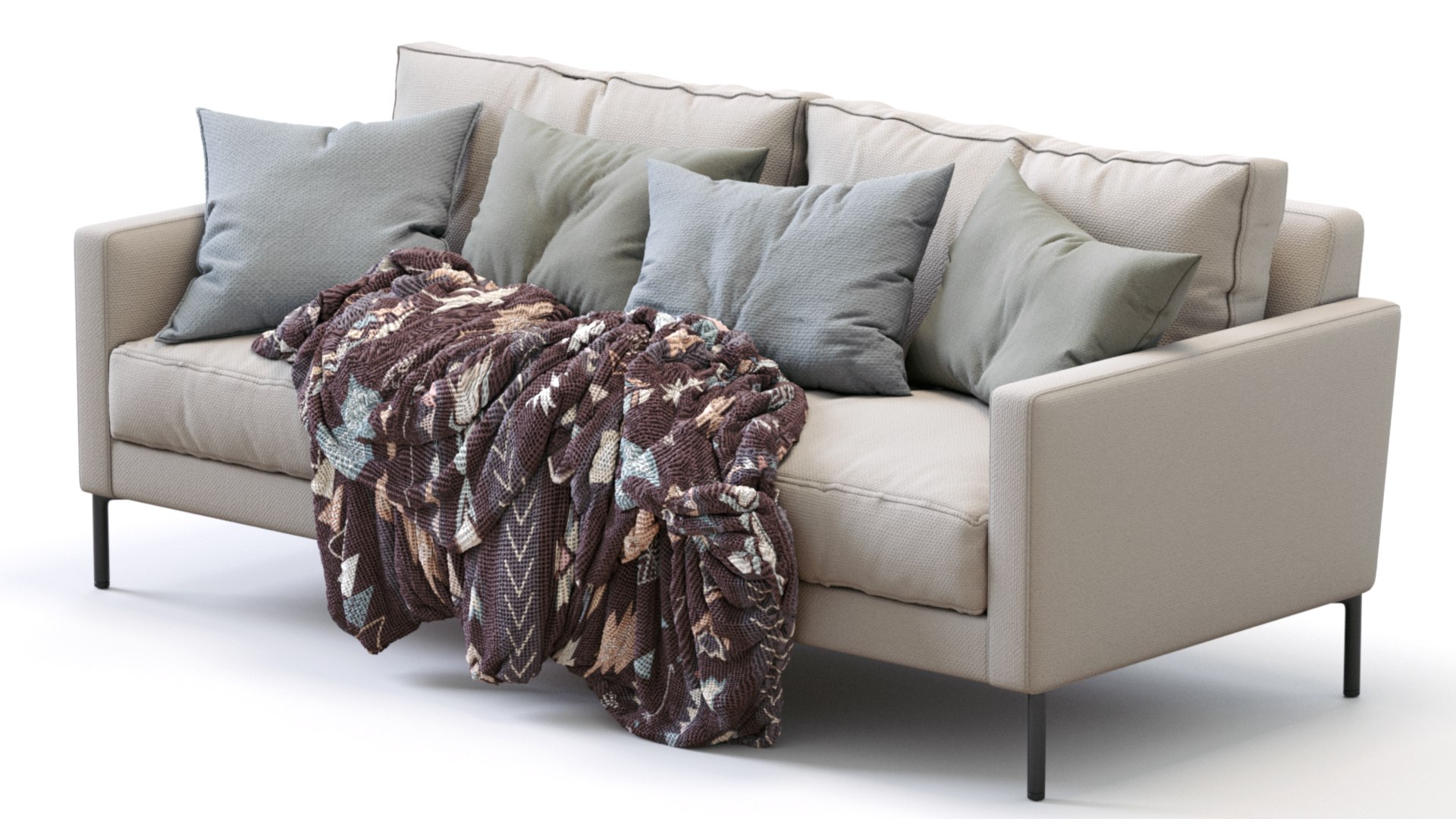 Interface Sofa LUCA 3D - TurboSquid 1898182